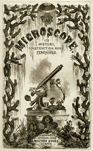 [ Frontispiece of Japez Hogg's: The Microscope ]