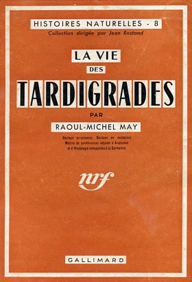 [ "La vie des tardigrades" von Raoul-Michel May; Titelblatt ]